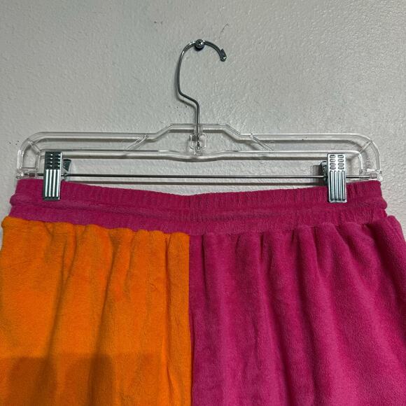Solid & Striped Tangerine Strawberry The Charlie Terrycloth Shorts Sz M NWT - Picture 8 of 12